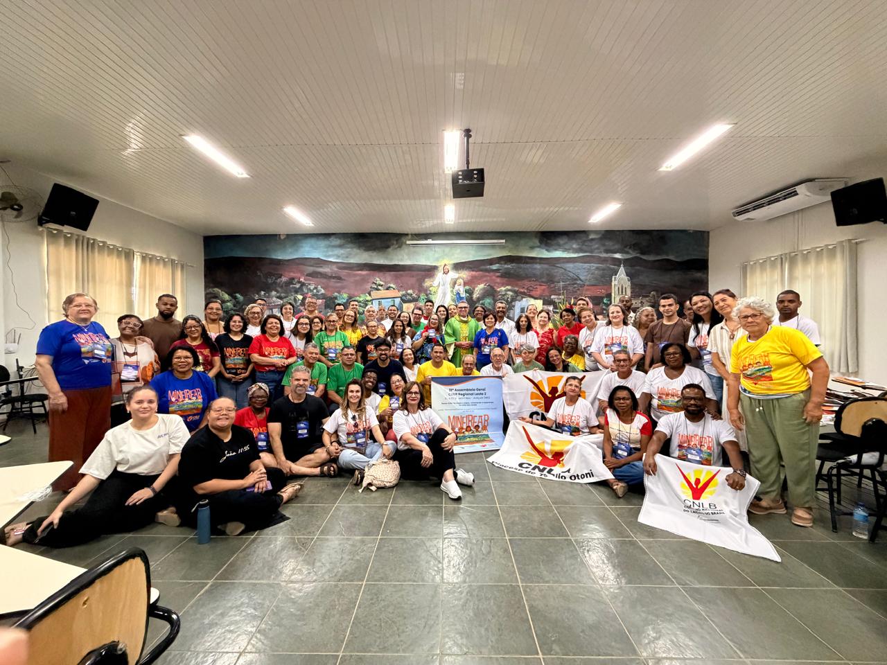 Segundo dia da 31ª Assembleia do CNLB Regional Leste 2 reforça compromisso com o laicato e a transformação da realidade